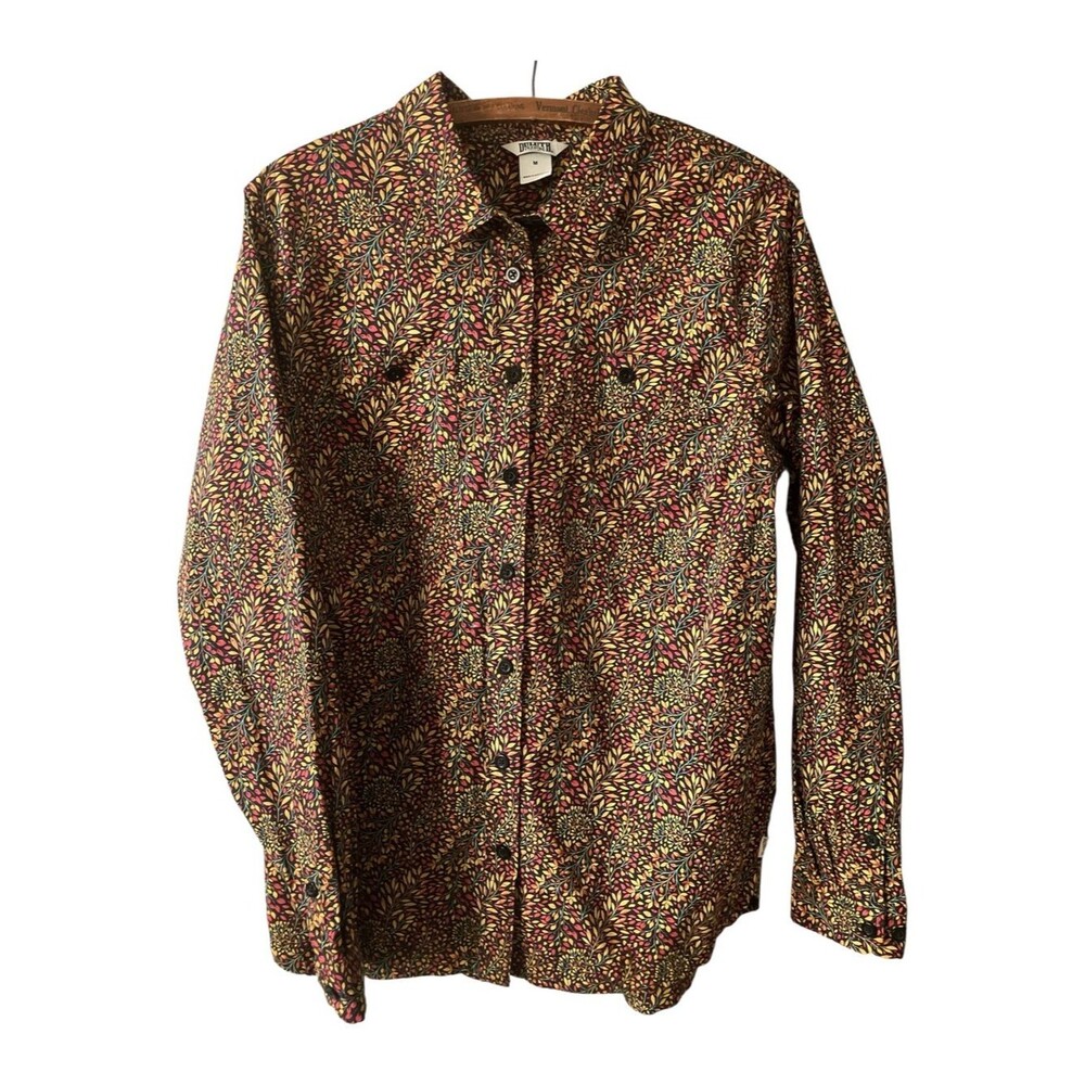 Duluth Trading Shirt Size M Fall Winter Cotton Button Up Layers